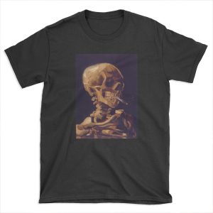 Vincent Van Gogh's 'Skull with a Burning Cigarette' T-shirt Tee
