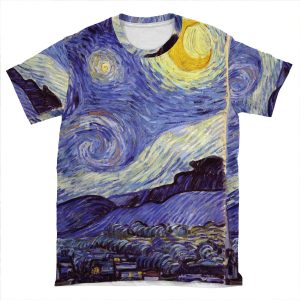 Vincent Van Gogh Starry Night AOP T-shirt Tee