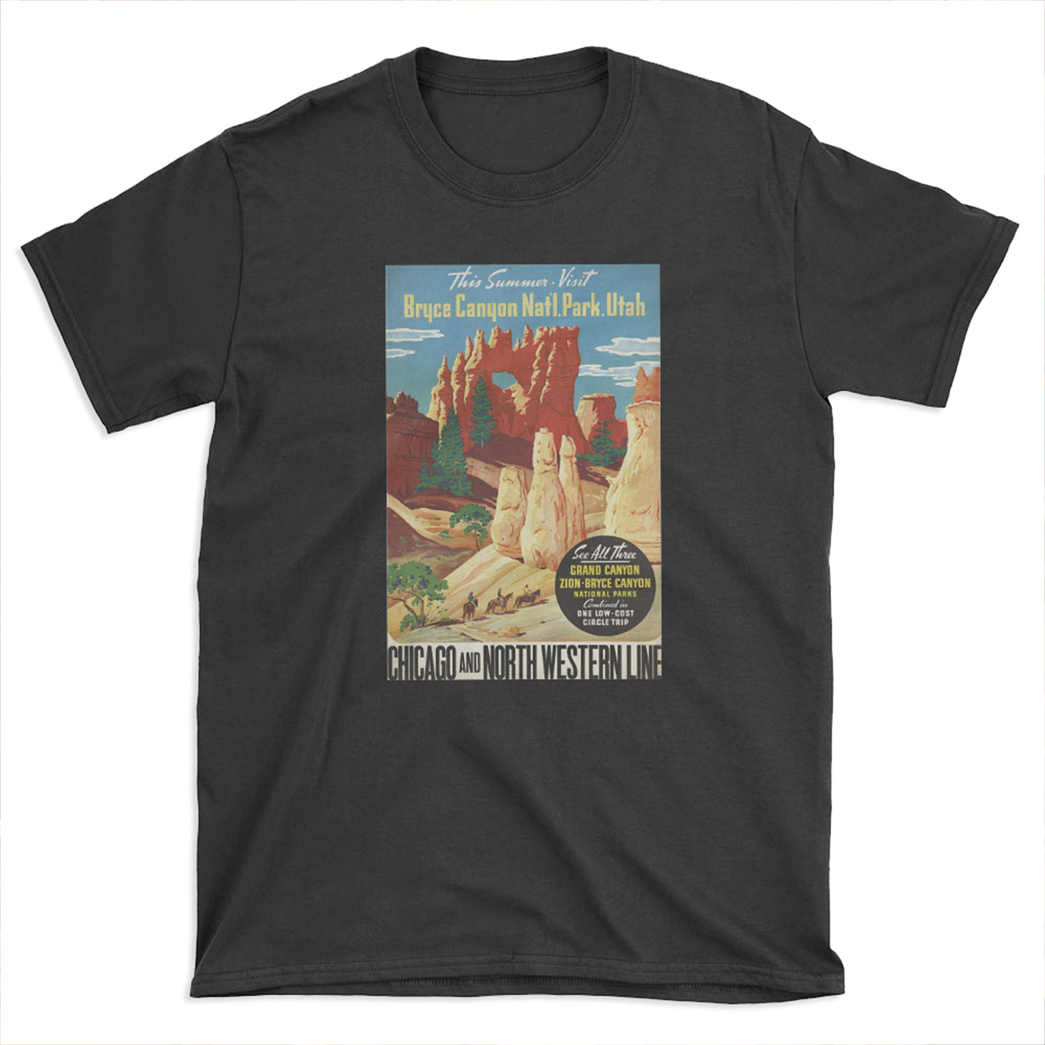Vintage Bryce Canyon Travel T-shirt Tee