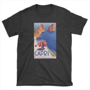 Vintage Capri Italy Travel T-shirt Tee