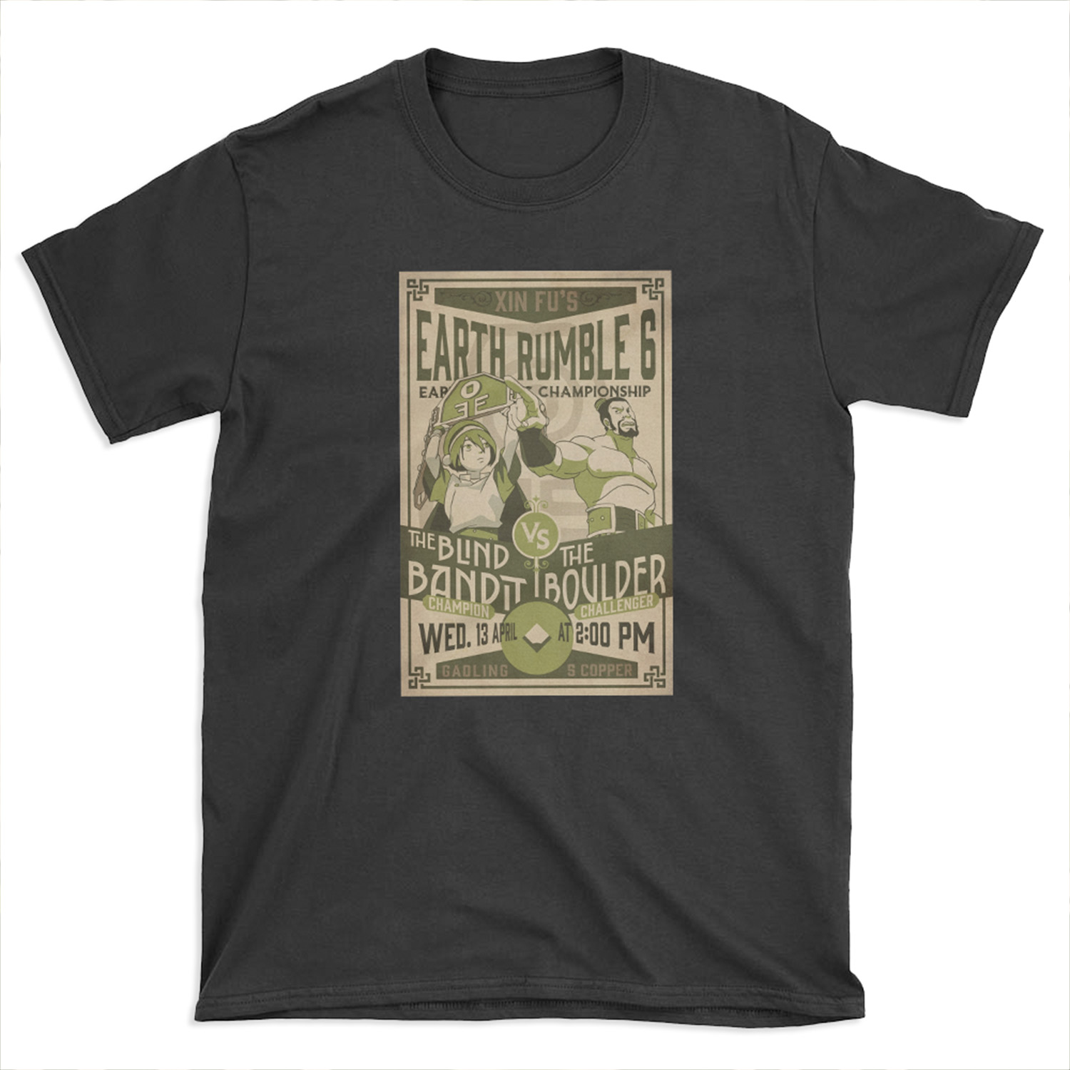 Vintage Earth Rumble 6 T-shirt Tee