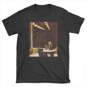 Vintage Edward Hopper Automat T-shirt Tee
