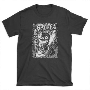 Visions on Black T-shirt Tee