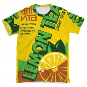 Vita Lemon Tea AOP T-shirt Tee