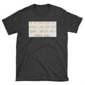Vodka Soda T-shirt Tee