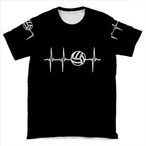 Volleyball AOP T-shirt Tee