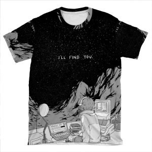 Voltron Pidge Gunderson Black And White AOP T-shirt Tee