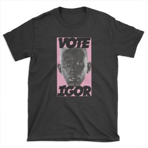 VOTE IGOR Pink Cover T-shirt Tee