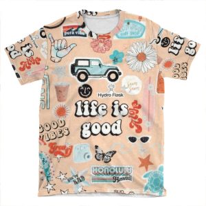 Vsco Collage AOP T-shirt Tee