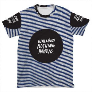 Wallows Nothing Happens Album Cover (With Logo) AOP T-shirt Tee