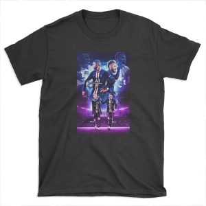 Wallpaper Neymar Illustration T-shirt Tee