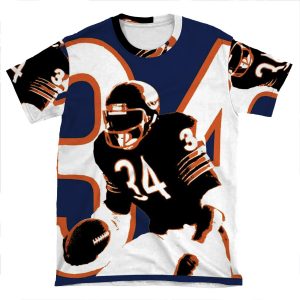 Walter Payton AOP T-shirt Tee
