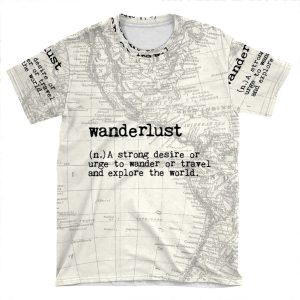 Wanderlust AOP T-shirt Tee