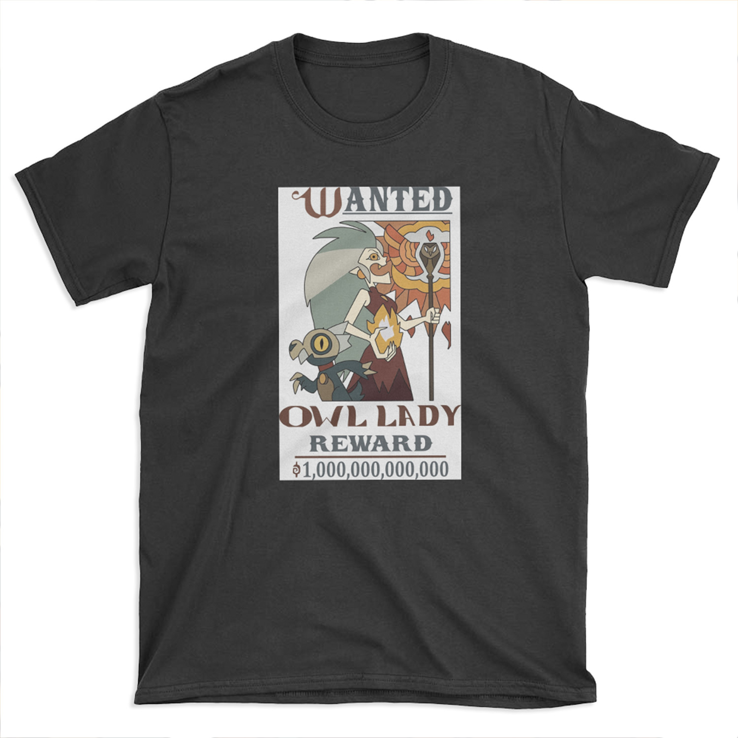 Wanted poster T-shirt Tee