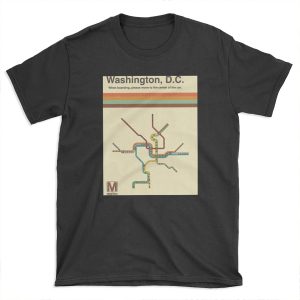 Washington, D.C. Metro T-shirt Tee