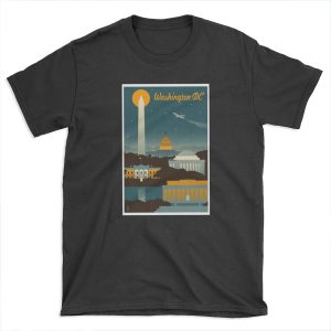 Washington DC Retro T-shirt Tee