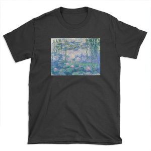 Water Lilies Claude Monet Fine Art T-shirt Tee