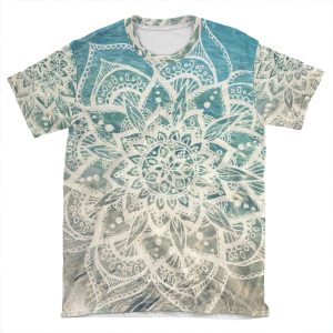 Water Mandala AOP T-shirt Tee