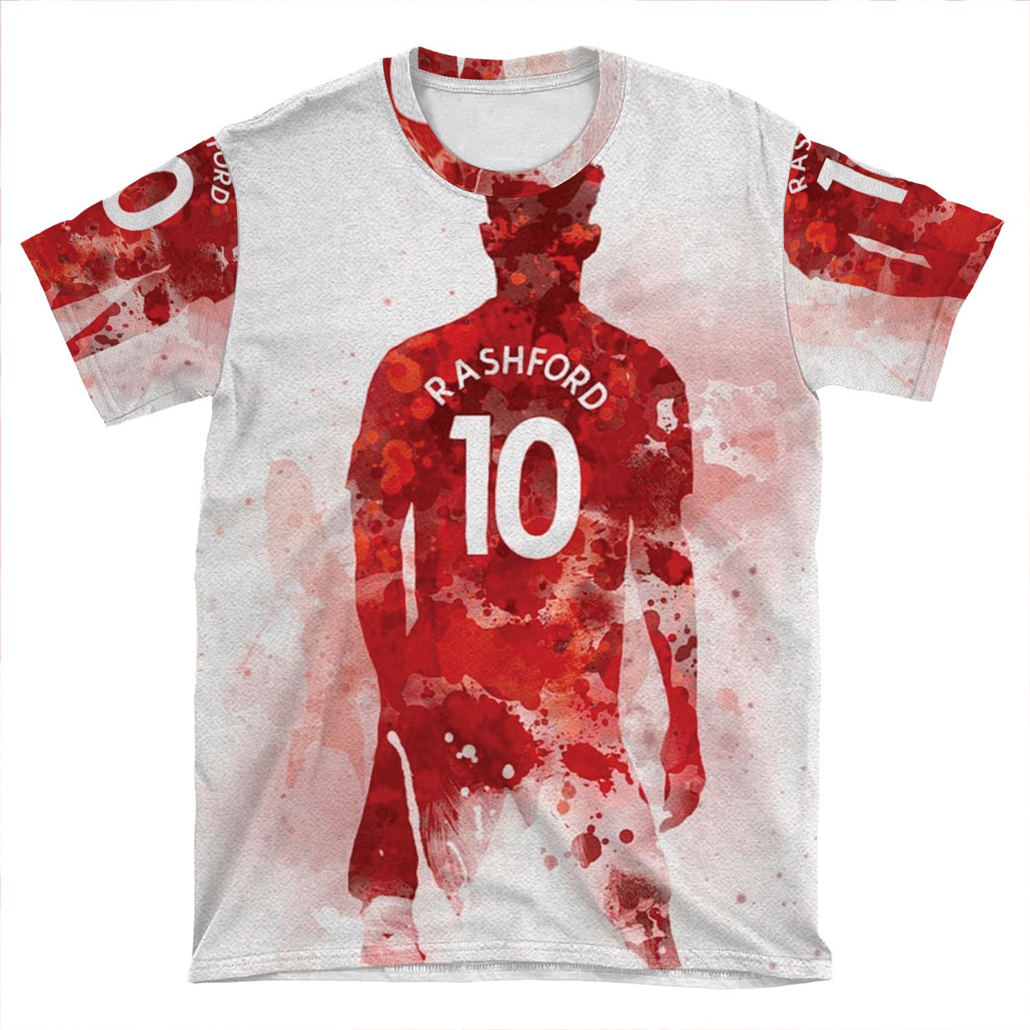 Watercolor Rashford AOP T-shirt Tee