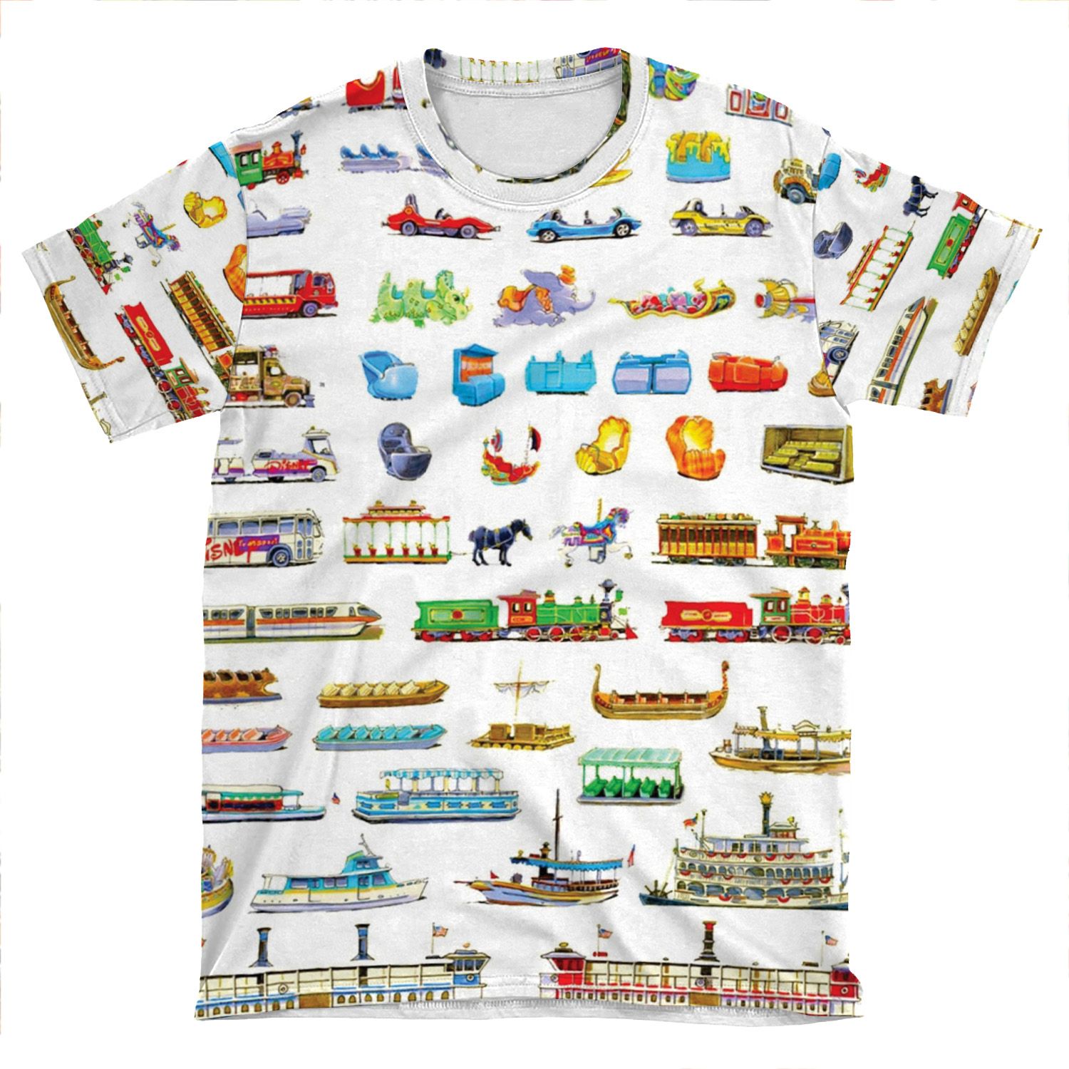 Wdw Rvs AOP T-shirt Tee