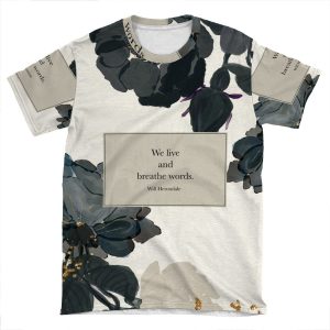 We Live And Breathe Words. - Will Herondale. The Infernal Devices. AOP T-shirt Tee