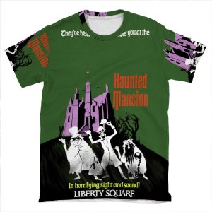 Welcome Foolish Mortals AOP T-shirt Tee