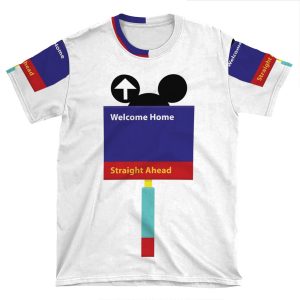 Welcome Home AOP T-shirt Tee