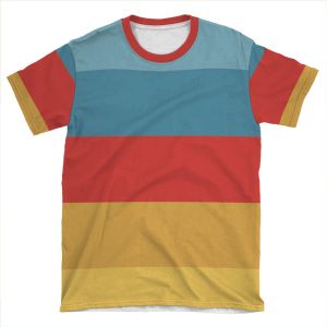 Wes Anderson Palette (The Life Aquatic With Steve Zissou) AOP T-shirt Tee