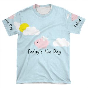 When Pigs Fly AOP T-shirt Tee