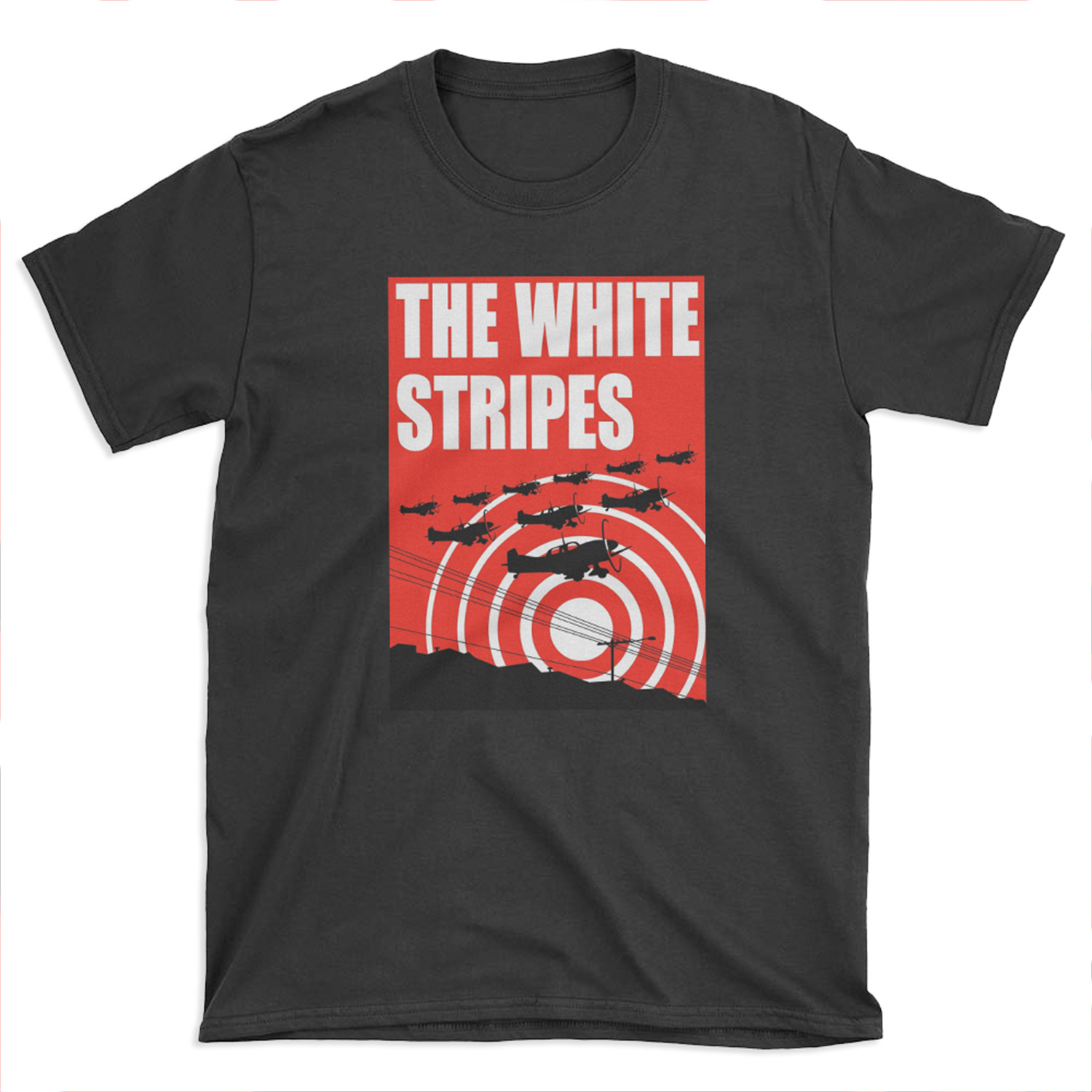 white planes the stripes tour 2019 2020 bermakna T-shirt Tee
