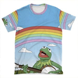 Wholesome Kermit The Frog AOP T-shirt Tee