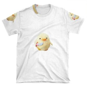 Wholesome Meme Duck AOP T-shirt Tee