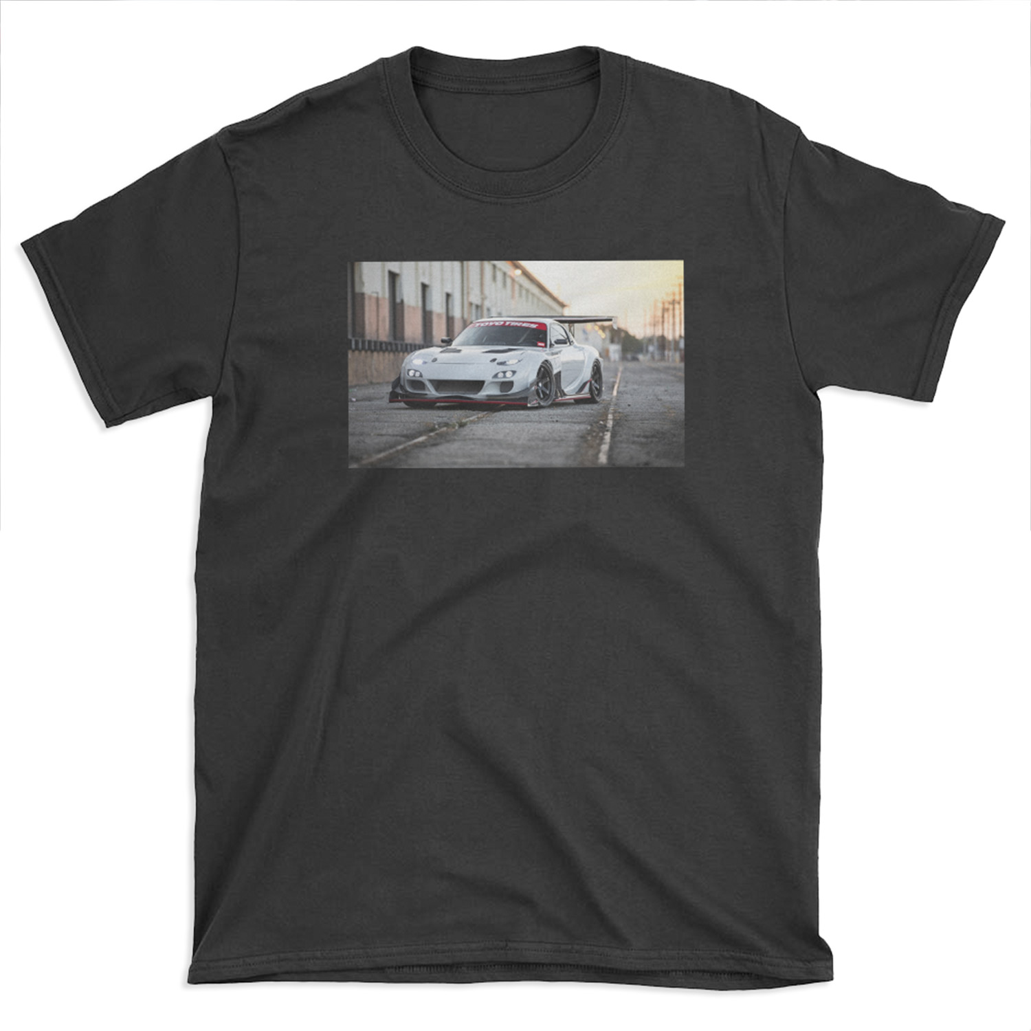 Widebody Mazda RX7 T-shirt Tee