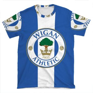 Wigan Athletic AOP T-shirt Tee