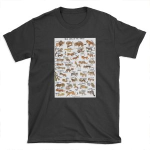 Wild Cats of the World T-shirt Tee