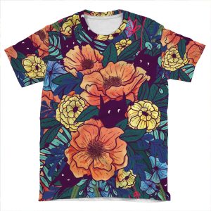 Wild Flowers AOP T-shirt Tee
