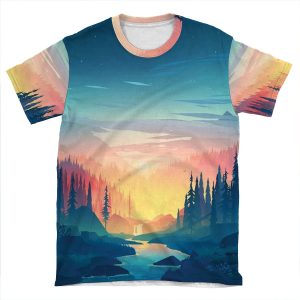 Wilderness AOP T-shirt Tee