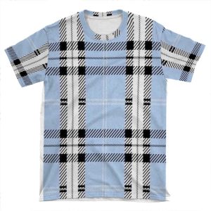 Wildflower Blue Plaid AOP T-shirt Tee