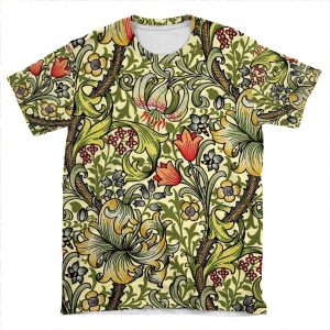 William Morris Golden Lily AOP T-shirt Tee