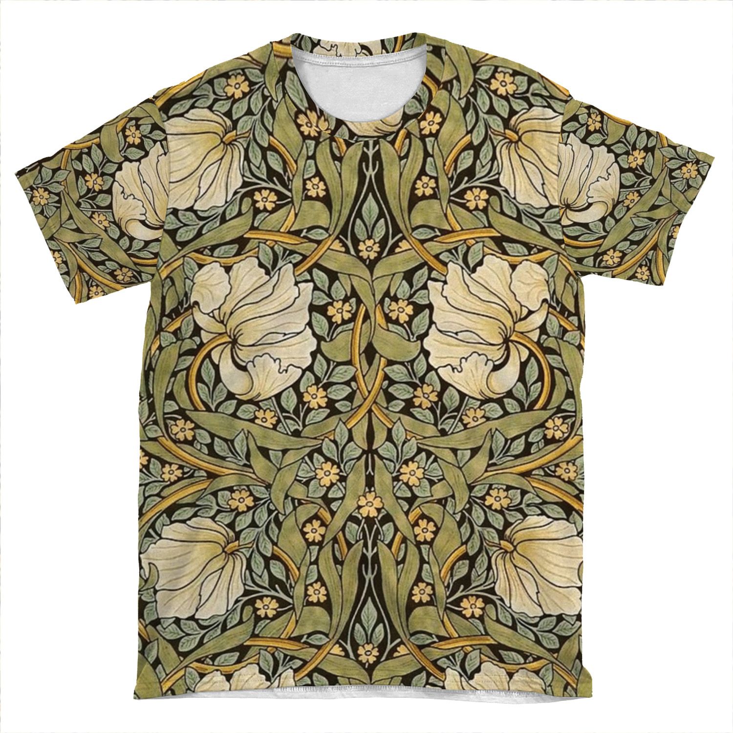 William Morris Pimpernel AOP T-shirt Tee