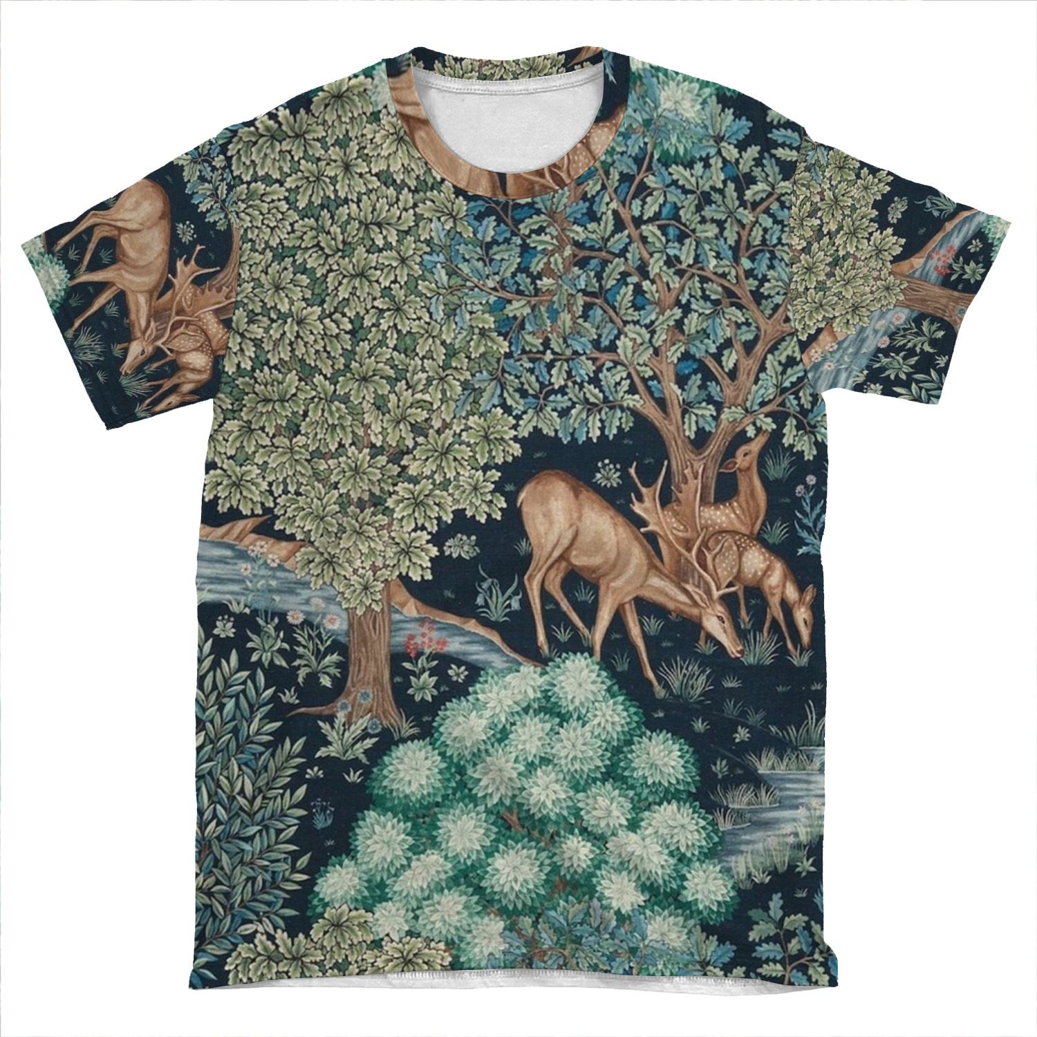 William Morris The Brook AOP T-shirt Tee