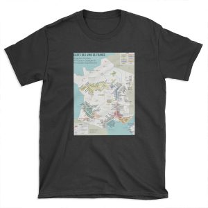 Wine list of France (French) T-shirt Tee