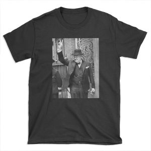 Winston Churchill V For Victory T-shirt Tee