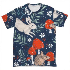 Winter Forest Frolic AOP T-shirt Tee