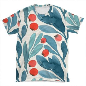Winterberries AOP T-shirt Tee