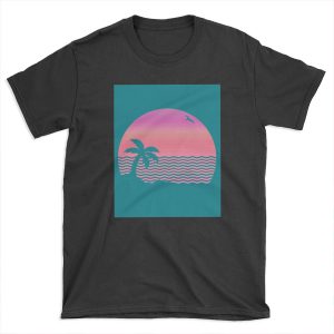 Wiped Out! Sunset Fade T-shirt Tee
