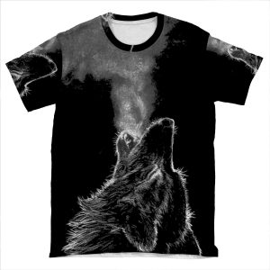 Wolf 3 AOP T-shirt Tee