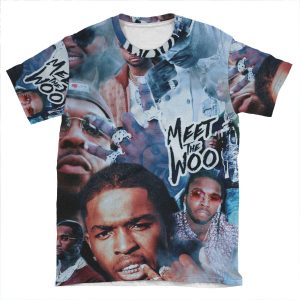 Woo AOP T-shirt Tee