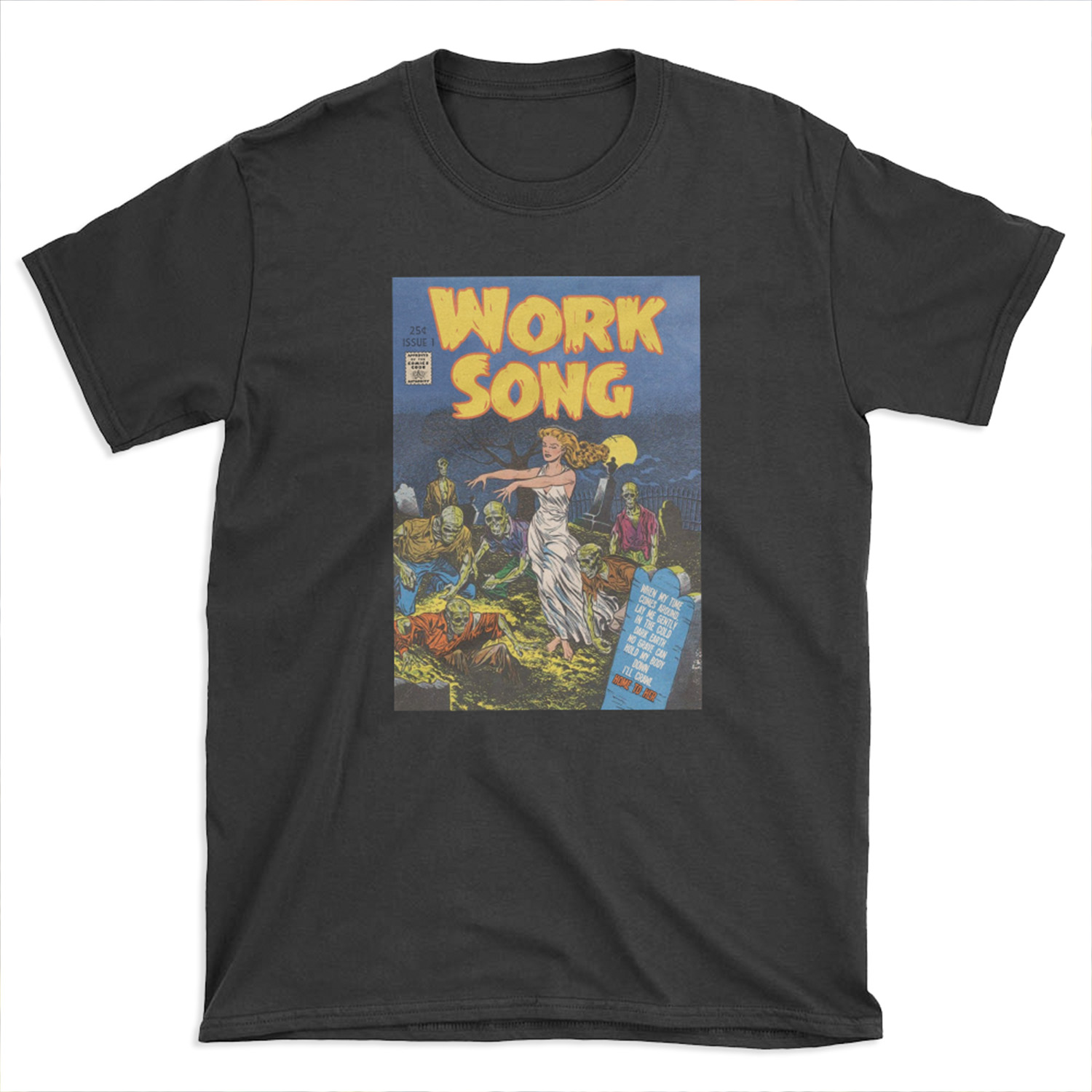 Work Song - Hozier Retro Comic T-shirt Tee