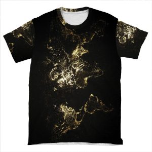 World At Night AOP T-shirt Tee